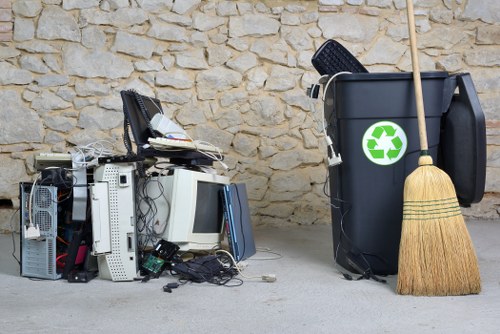 Private furniture removal service in Edmonton assisting a homeowner