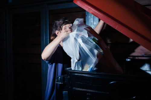 Different types of builders waste materials