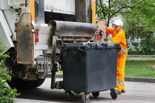 Recycling process in Edmonton commercial waste
